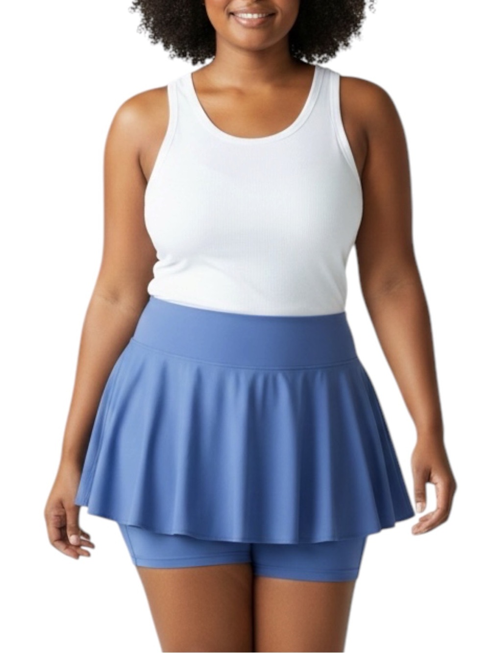 OLD NAVY NWT Active Skort with Built-In Shorts in Periwinkle Size 3X — NWT